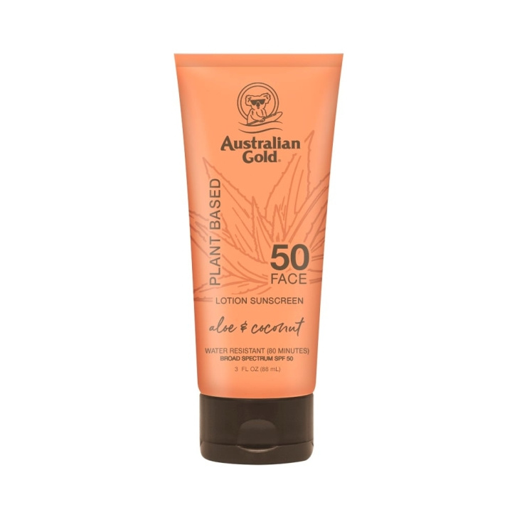 Australian Gold Plantaardige Gezichtslotion SPF 50 88 ml in de groep BEAUTY & HEALTH / Huidsverzorging / Zonnebank / Zonnebescherming bij TP E-commerce Nordic AB (C80902)