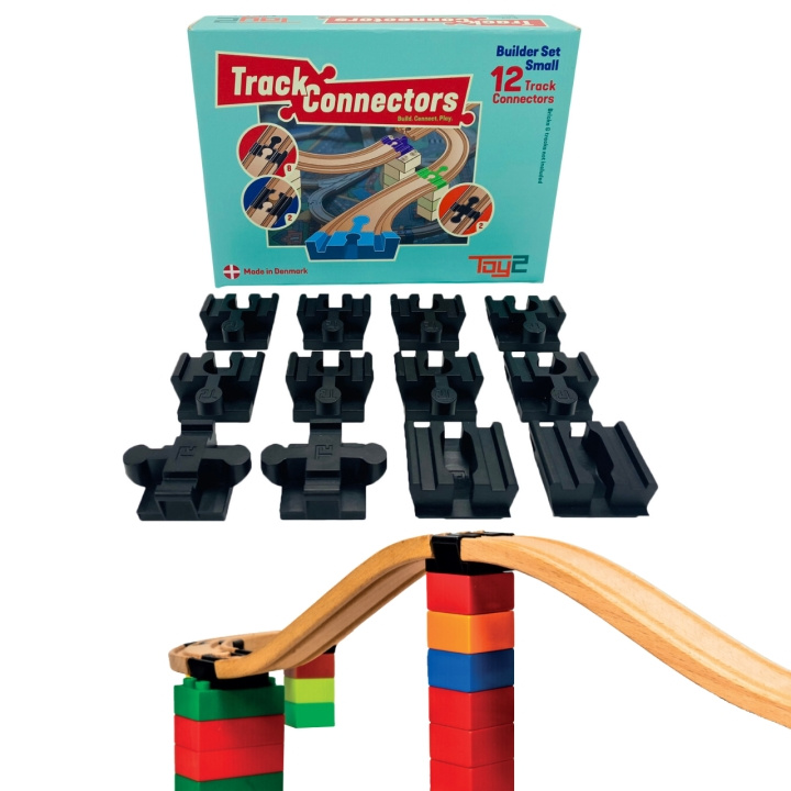 Track Connector Bouwset - Klein (21001) in de groep SPEELGOED, KINDER- & BABYPRODUCTEN / Op afstand bestuurbaar / Autobanen / Accessoires bij TP E-commerce Nordic AB (C80951)