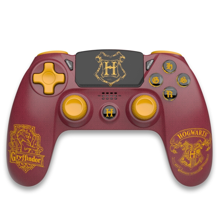 Trade Invaders Harry Potter - PS4 draadloze controller - Gryffindor in de groep HOME ELECTRONICS / Spelconsoles en accessoires / Sony PlayStation 4 bij TP E-commerce Nordic AB (C80973)