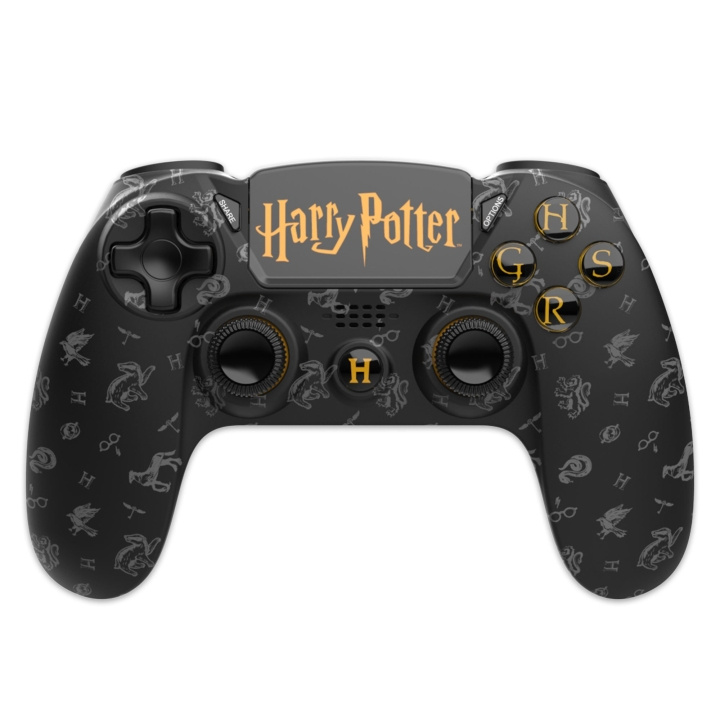 Trade Invaders Harry Potter - PS4 draadloze controller - Zwart in de groep HOME ELECTRONICS / Spelconsoles en accessoires / Sony PlayStation 4 bij TP E-commerce Nordic AB (C80974)