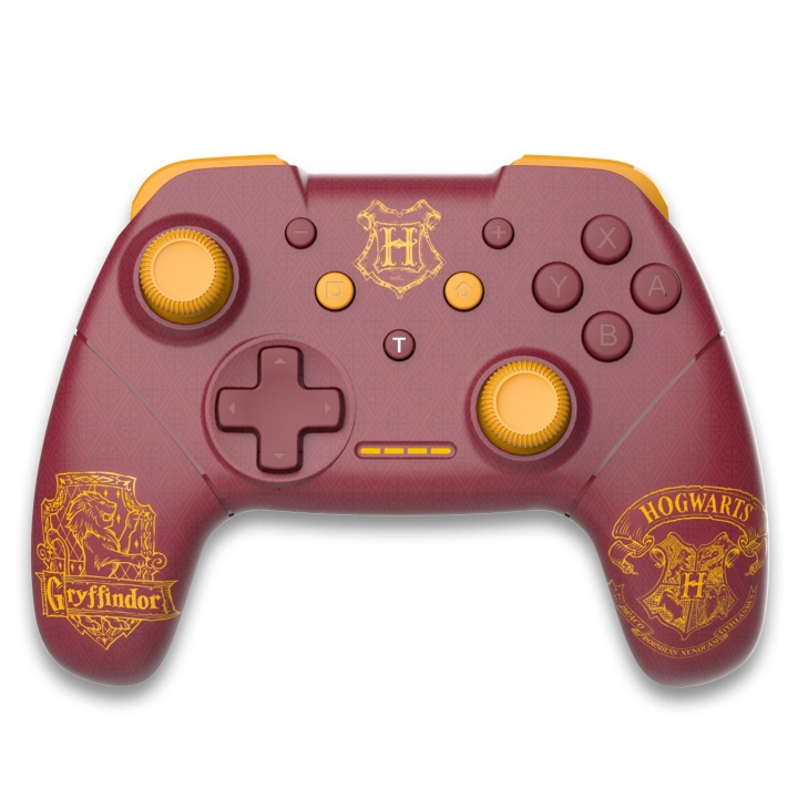 Trade Invaders Harry Potter - Draadloze controller - Gryffindor in de groep HOME ELECTRONICS / Spelconsoles en accessoires / Nintendo Switch / Accessoires bij TP E-commerce Nordic AB (C80975)