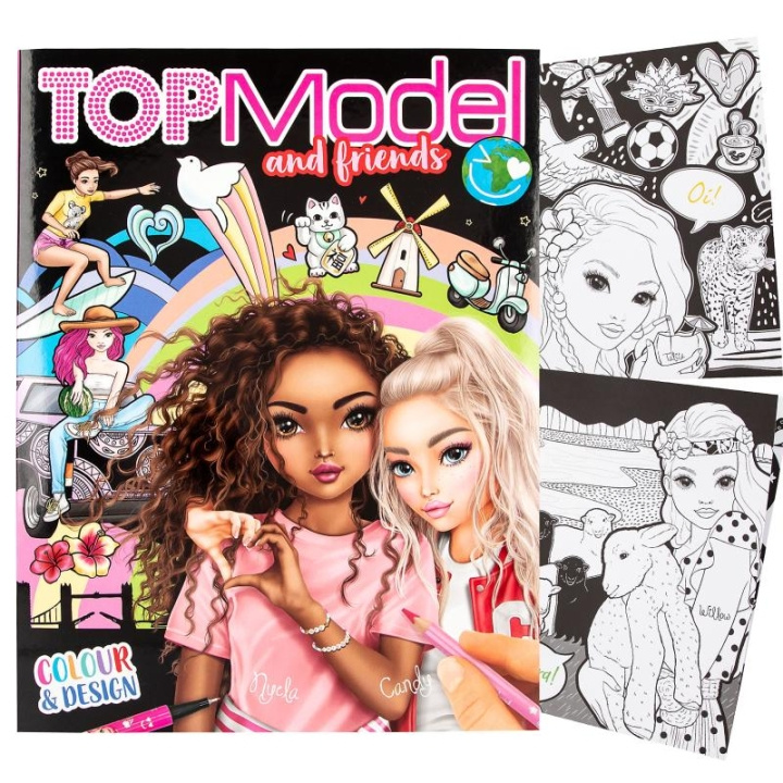 TOPModel Kleur & Ontwerp boek - (412451) in de groep SPEELGOED, KINDER- & BABYPRODUCTEN / Speelgoed / Tekenen & Tellen bij TP E-commerce Nordic AB (C80985)