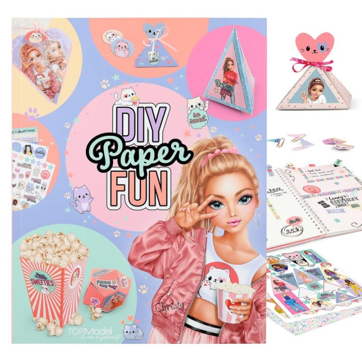 TOPModel DIY papier pret boek CUTIE STAR - (412581) in de groep SPEELGOED, KINDER- & BABYPRODUCTEN / Speelgoed / Ambachten bij TP E-commerce Nordic AB (C80987)