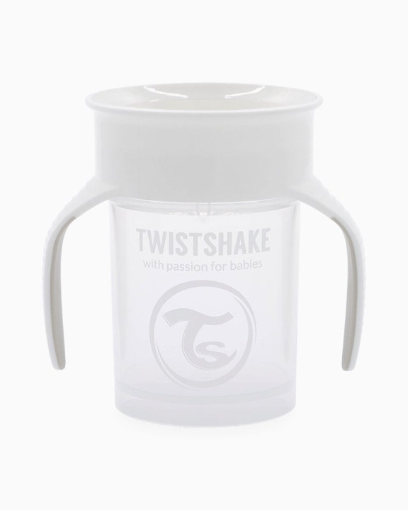 Twistshake 360 Beker 6+m Wit in de groep SPEELGOED, KINDER- & BABYPRODUCTEN / Eten & Drinken / Babyflessen & Accessoires bij TP E-commerce Nordic AB (C81020)