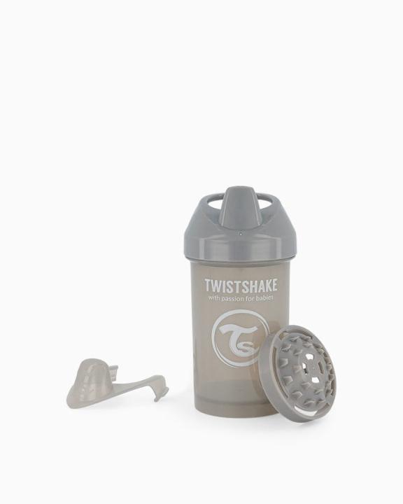 Twistshake Kruipbeker 8+m Pastelgrijs 300 ml in de groep SPEELGOED, KINDER- & BABYPRODUCTEN / Eten & Drinken / Babyflessen & Accessoires bij TP E-commerce Nordic AB (C81021)