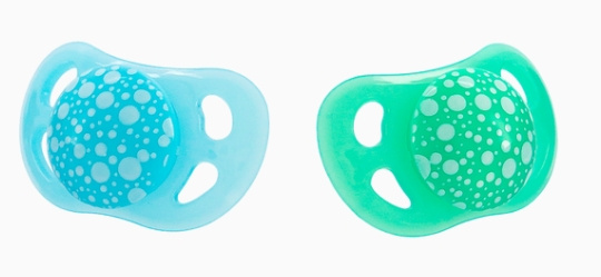 Twistshake Fopspeen 0-6m Pastelblauw/Groen 2-pak in de groep SPEELGOED, KINDER- & BABYPRODUCTEN / Babygadgets / Fopspenen & Bijtringen bij TP E-commerce Nordic AB (C81042)