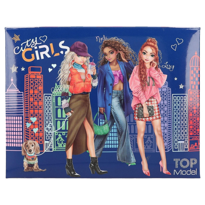 TOPModel l Schrijfdoos CITY GIRLS ( 0412704 ) in de groep SPEELGOED, KINDER- & BABYPRODUCTEN / Speelgoed / Ambachten bij TP E-commerce Nordic AB (C81096)