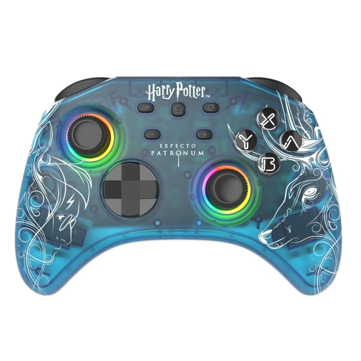 Trade Invaders Harry Potter Expecto Patronum Blauwe Gamepad Nintendo Switc in de groep HOME ELECTRONICS / Spelconsoles en accessoires / Nintendo Switch / Accessoires bij TP E-commerce Nordic AB (C81128)