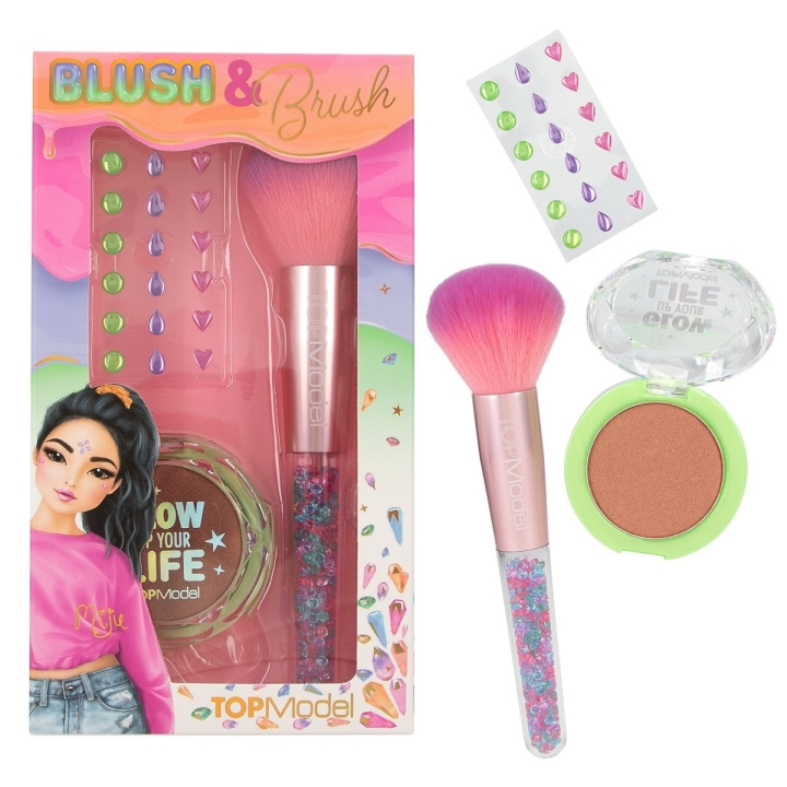 TOPModel Blush & Brush Set BEAUTY en ME ( 0412750 ) in de groep SPEELGOED, KINDER- & BABYPRODUCTEN / Speelgoed / Docks & Accessoires bij TP E-commerce Nordic AB (C81131)