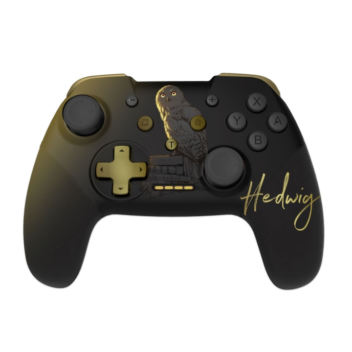 Trade Invaders Draadloze controller Harry Potter Hedwig zwart (Nintendo Switch) in de groep HOME ELECTRONICS / Spelconsoles en accessoires / Nintendo Switch / Accessoires bij TP E-commerce Nordic AB (C81136)