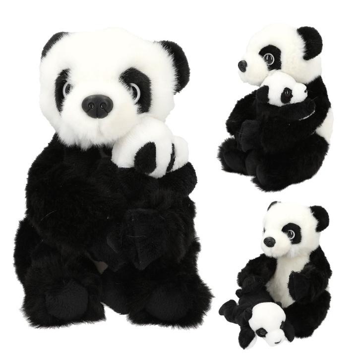 TOPModel Pluche panda mama en baby WILD ( 0412800 ) in de groep SPEELGOED, KINDER- & BABYPRODUCTEN / Babyspeelgoed / Knuffels bij TP E-commerce Nordic AB (C81165)