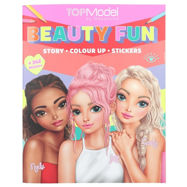 TOPModel Kleurboek BEAUTY FUN ( 0413137 ) in de groep SPEELGOED, KINDER- & BABYPRODUCTEN / Speelgoed / Tekenen & Tellen bij TP E-commerce Nordic AB (C81192)