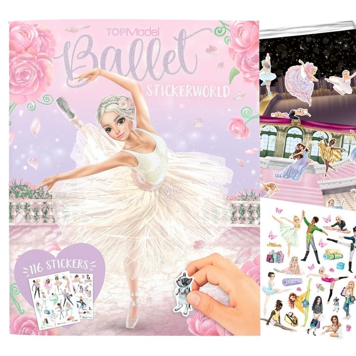 TOPModel Stickerwereld BALLET ( 0413049 ) in de groep SPEELGOED, KINDER- & BABYPRODUCTEN / Speelgoed / Ambachten bij TP E-commerce Nordic AB (C81262)