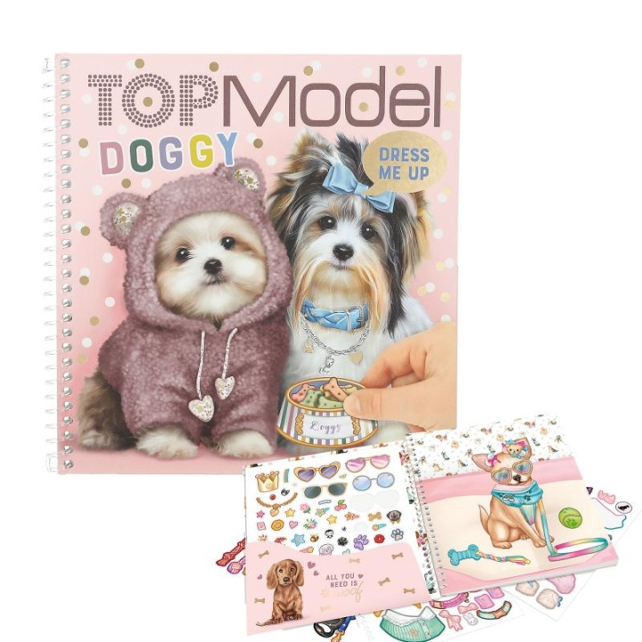 TOPModel Dress Me Up Stickerboek HONDJE (0412966) in de groep SPEELGOED, KINDER- & BABYPRODUCTEN / Speelgoed / Ambachten bij TP E-commerce Nordic AB (C81289)