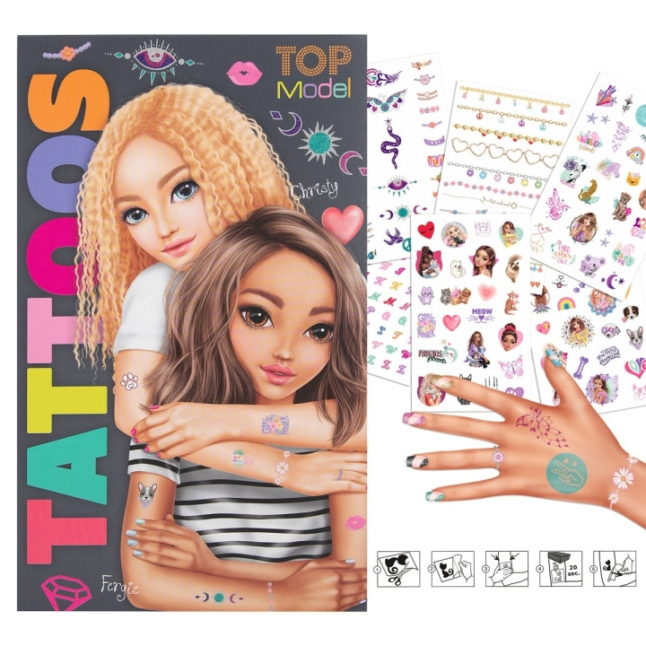 TOPModel Tatoeages ( 0413225 ) in de groep SPEELGOED, KINDER- & BABYPRODUCTEN / Speelgoed / Ambachten bij TP E-commerce Nordic AB (C81298)