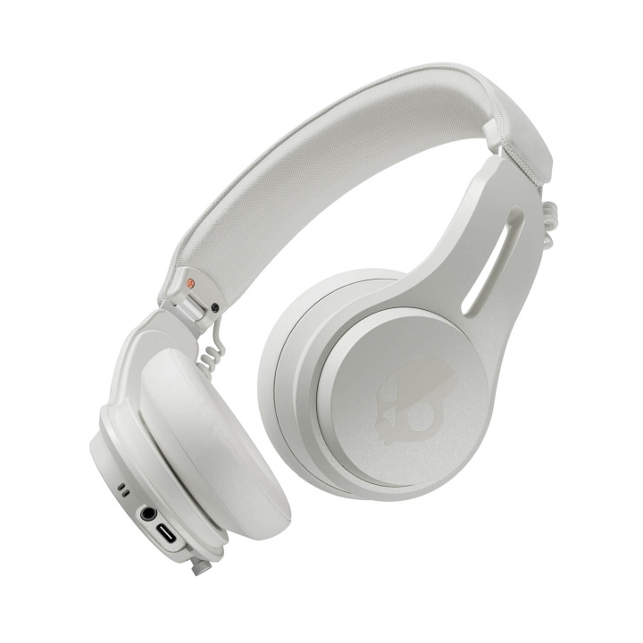 Skullcandy Hörlur ICON ANC On-Ear Wireless Bone/Orange in de groep HOME ELECTRONICS / Audio & Beeld / Koptelefoon & Accessoires / Koptelefoon bij TP E-commerce Nordic AB (C81314)