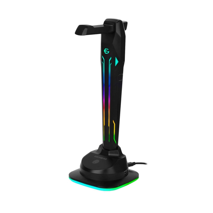 EgoGear Headsetställ SAC1 RGB Med 4xUSB-portar och Type-C 1m in de groep COMPUTERS & RANDAPPARATUUR / GAMING / Koptelefoon bij TP E-commerce Nordic AB (C81328)