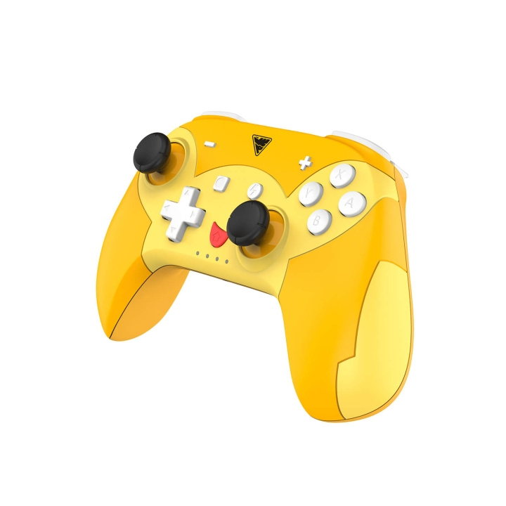 DragonShock Trådlös Kontroll Poptop för NSW Pikachu in de groep HOME ELECTRONICS / Spelconsoles en accessoires / Nintendo Switch / Accessoires bij TP E-commerce Nordic AB (C81336)