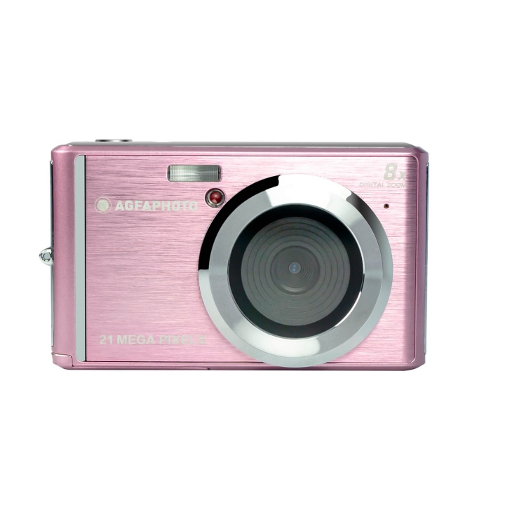 Agfa Digitalkamera DC5200 CMOS 8x 21MP Rosa in de groep HOME ELECTRONICS / Foto & Video / Camera\'s bij TP E-commerce Nordic AB (C81368)