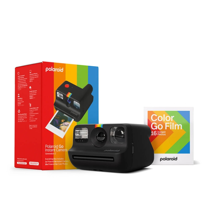 Polaroid Kamera Go Gen. 2 Everything Box Svart in de groep HOME ELECTRONICS / Foto & Video / Camera\'s bij TP E-commerce Nordic AB (C81386)