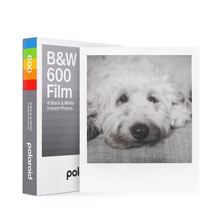 Polaroid Svartvit 600 Film Vit Ram in de groep HOME ELECTRONICS / Foto & Video / Fotoapparatuur / Overige bij TP E-commerce Nordic AB (C81391)