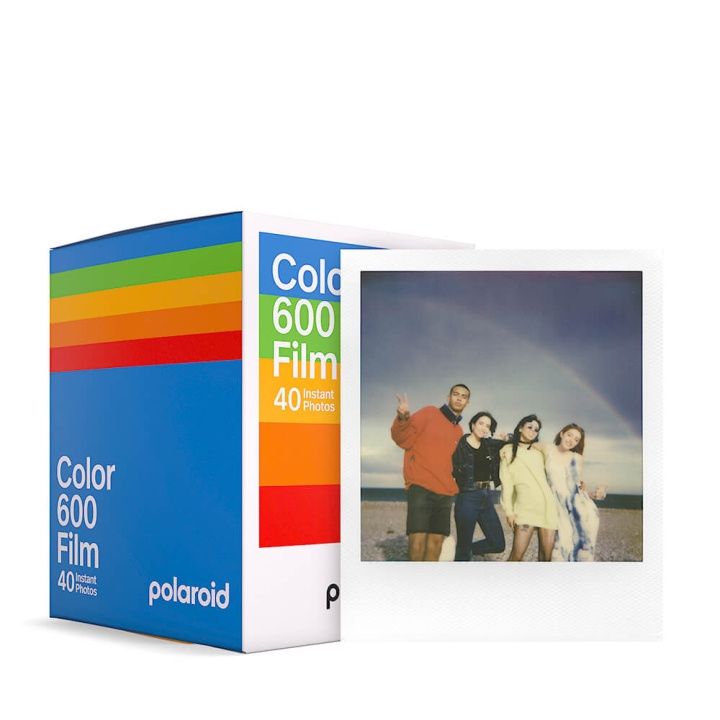 Polaroid Färgfilm 600 Vit Ram 5-pack in de groep HOME ELECTRONICS / Foto & Video / Fotoapparatuur / Overige bij TP E-commerce Nordic AB (C81396)