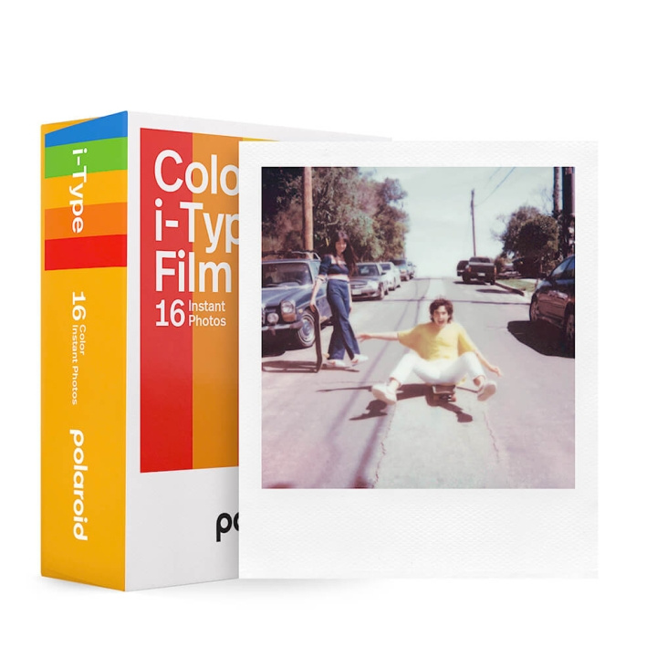 Polaroid Färgfilm i-Type Vit Ram 2-pack in de groep HOME ELECTRONICS / Foto & Video / Fotoapparatuur / Overige bij TP E-commerce Nordic AB (C81399)