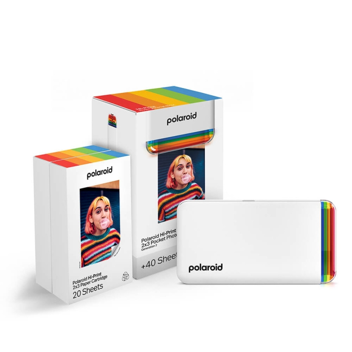 Polaroid Skrivare HiPrint 2x3 Gen. 2 Everything Box Vit in de groep HOME ELECTRONICS / Foto & Video / Fotoapparatuur / Overige bij TP E-commerce Nordic AB (C81408)