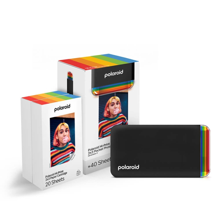 Polaroid Skrivare HiPrint 2x3 Gen. 2 Everything Box Svart in de groep HOME ELECTRONICS / Foto & Video / Fotoapparatuur / Overige bij TP E-commerce Nordic AB (C81409)