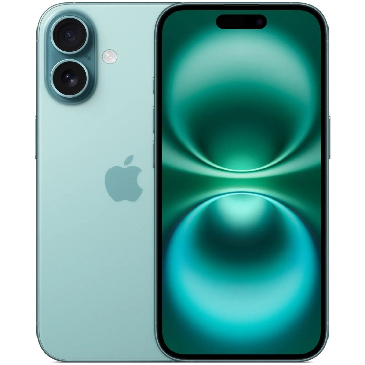 Apple iPhone 16 128GB Teal in de groep SMARTPHONE & TABLETS / Mobiele telefoons & smartphones bij TP E-commerce Nordic AB (C81481)