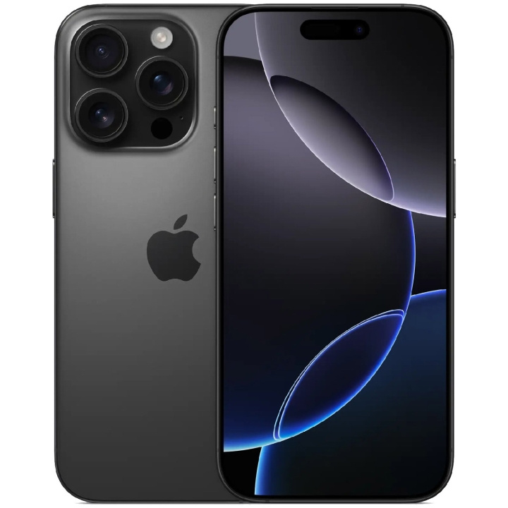 Apple iPhone 16 Pro 128GB Black Titanium in de groep SMARTPHONE & TABLETS / Mobiele telefoons & smartphones bij TP E-commerce Nordic AB (C81497)