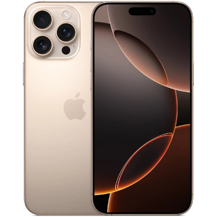 Apple iPhone 16 Pro Max 256GB Desert Titanium in de groep SMARTPHONE & TABLETS / Mobiele telefoons & smartphones bij TP E-commerce Nordic AB (C81511)