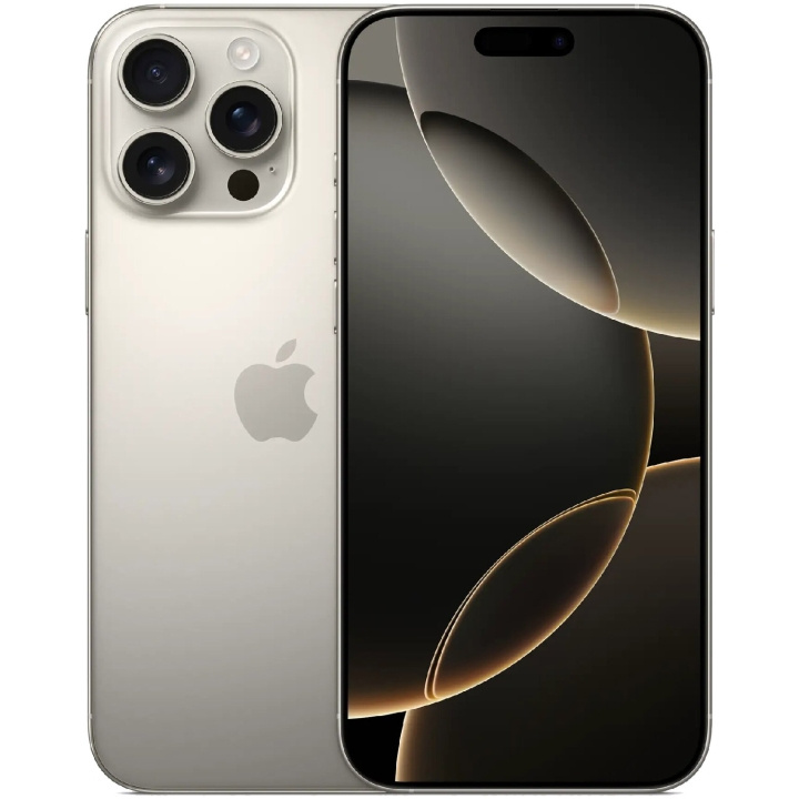 Apple iPhone 16 Pro Max 256GB Natural Titanium in de groep SMARTPHONE & TABLETS / Mobiele telefoons & smartphones bij TP E-commerce Nordic AB (C81512)