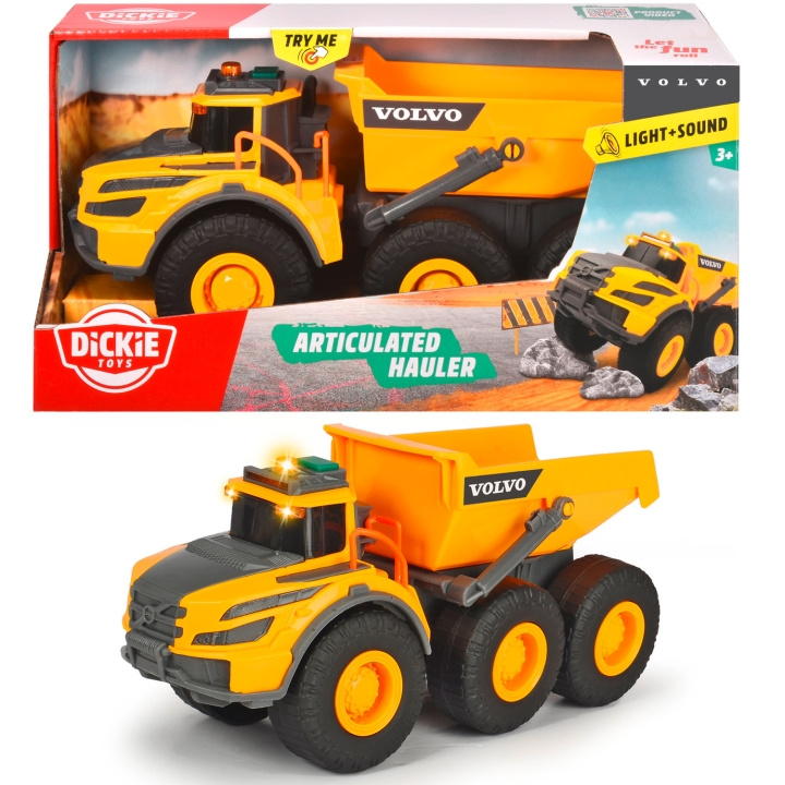 Dickie Volvo Dumper in de groep SPEELGOED, KINDER- & BABYPRODUCTEN / Speelgoed / Speelgoedauto\'s bij TP E-commerce Nordic AB (C81531)