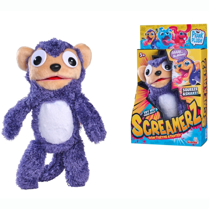 Simba Toys ScreamerZ Apa (30 cm) in de groep SPEELGOED, KINDER- & BABYPRODUCTEN / Babyspeelgoed / Knuffels bij TP E-commerce Nordic AB (C81542)