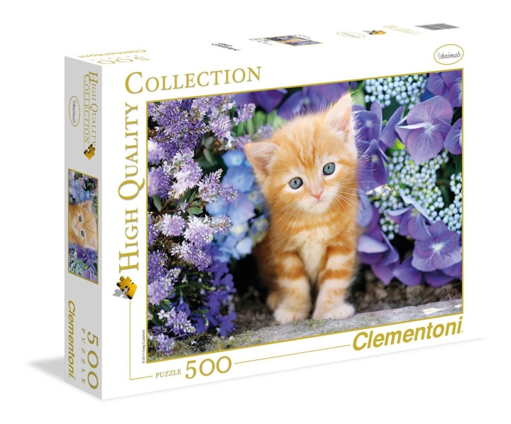 Clementoni 500 stuks High Quality Collection Ginger Cat in de groep SPEELGOED, KINDER- & BABYPRODUCTEN / Speelgoed / Puzzels bij TP E-commerce Nordic AB (C81717)