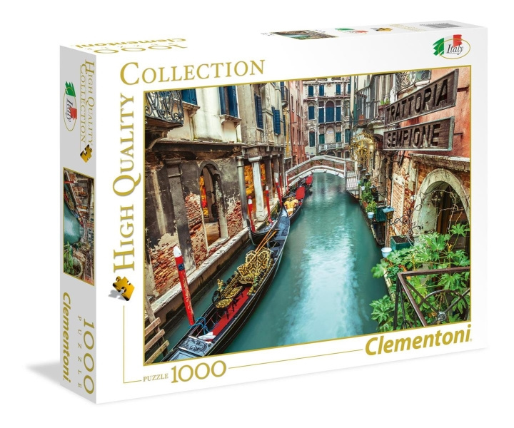 Clementoni 1000 stuks Hoogwaardige Collectie VENICE CANAL in de groep SPEELGOED, KINDER- & BABYPRODUCTEN / Speelgoed / Puzzels bij TP E-commerce Nordic AB (C81721)