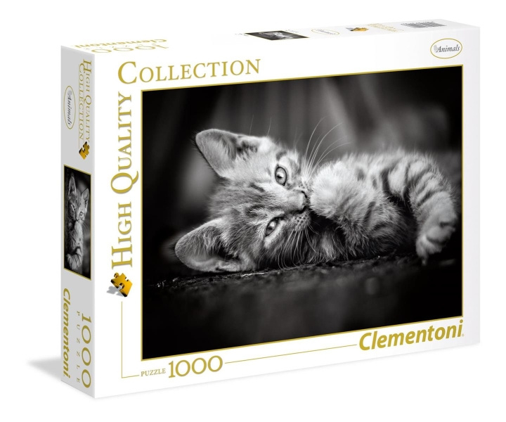 Clementoni 1000 stuks hoogwaardige collectie KITTY in de groep SPEELGOED, KINDER- & BABYPRODUCTEN / Speelgoed / Puzzels bij TP E-commerce Nordic AB (C81722)