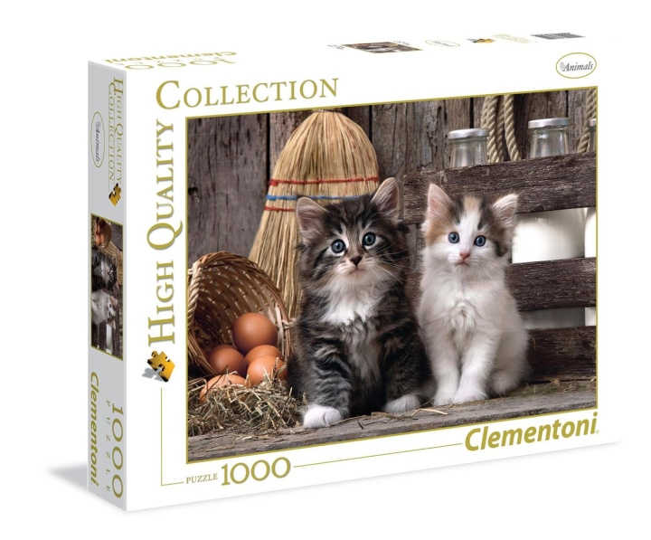 Clementoni 1000 stuks hoogwaardige collectie LOVELY KITTENS in de groep SPEELGOED, KINDER- & BABYPRODUCTEN / Speelgoed / Puzzels bij TP E-commerce Nordic AB (C81724)