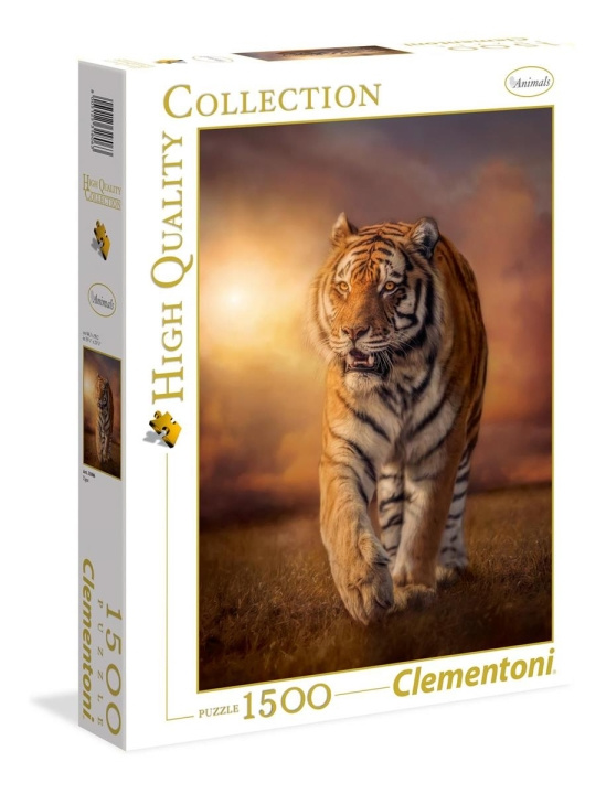 Clementoni 1500 stuks High Quality Collection TIGER in de groep SPEELGOED, KINDER- & BABYPRODUCTEN / Speelgoed / Puzzels bij TP E-commerce Nordic AB (C81728)