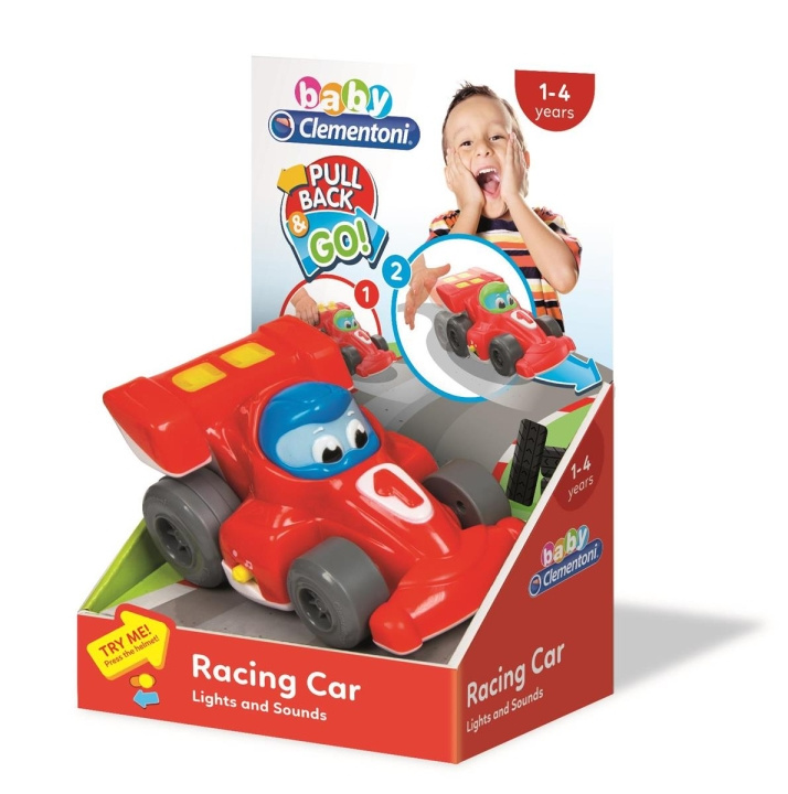 Clementoni Terugtrekauto Formule 1 in de groep SPEELGOED, KINDER- & BABYPRODUCTEN / Speelgoed / Speelgoedauto\'s bij TP E-commerce Nordic AB (C81745)