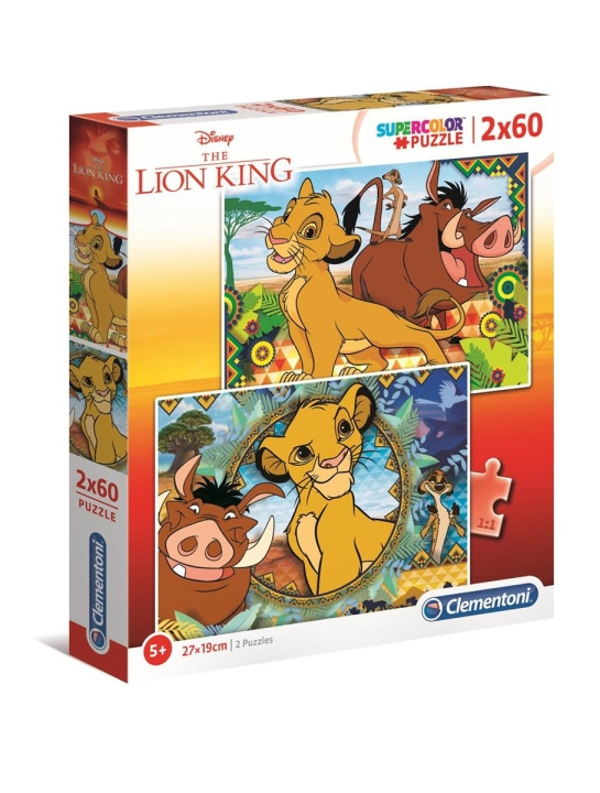 Clementoni 2x60 puzzels Kids Special Collection Lion King in de groep SPEELGOED, KINDER- & BABYPRODUCTEN / Speelgoed / Puzzels bij TP E-commerce Nordic AB (C81746)