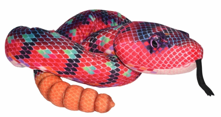 Wild Republic Snakesss Rood Groen 137 cm in de groep SPEELGOED, KINDER- & BABYPRODUCTEN / Babyspeelgoed / Knuffels bij TP E-commerce Nordic AB (C81757)