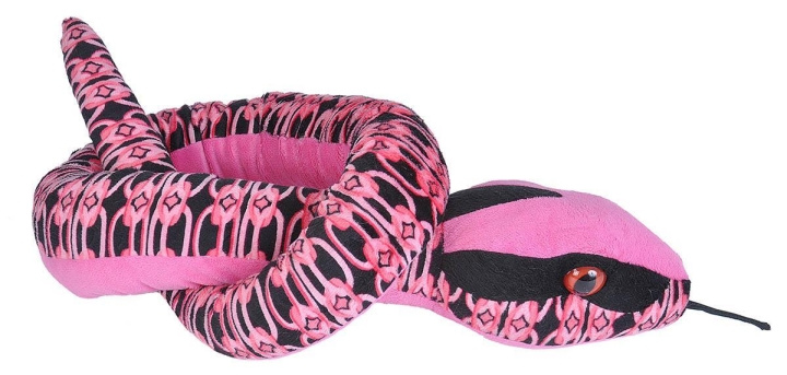 Wild Republic Slangen Links Roze 137 cm in de groep SPEELGOED, KINDER- & BABYPRODUCTEN / Babyspeelgoed / Knuffels bij TP E-commerce Nordic AB (C81759)