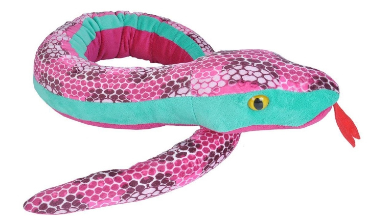 Wild Republic Slang Honeycomb Roze 137 cm in de groep SPEELGOED, KINDER- & BABYPRODUCTEN / Babyspeelgoed / Knuffels bij TP E-commerce Nordic AB (C81763)