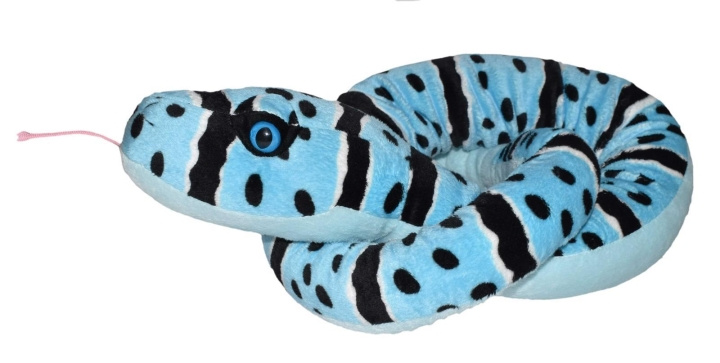 Wild Republic Snakesss Blauwe Rotsratelslang 137 cm in de groep SPEELGOED, KINDER- & BABYPRODUCTEN / Babyspeelgoed / Knuffels bij TP E-commerce Nordic AB (C81770)