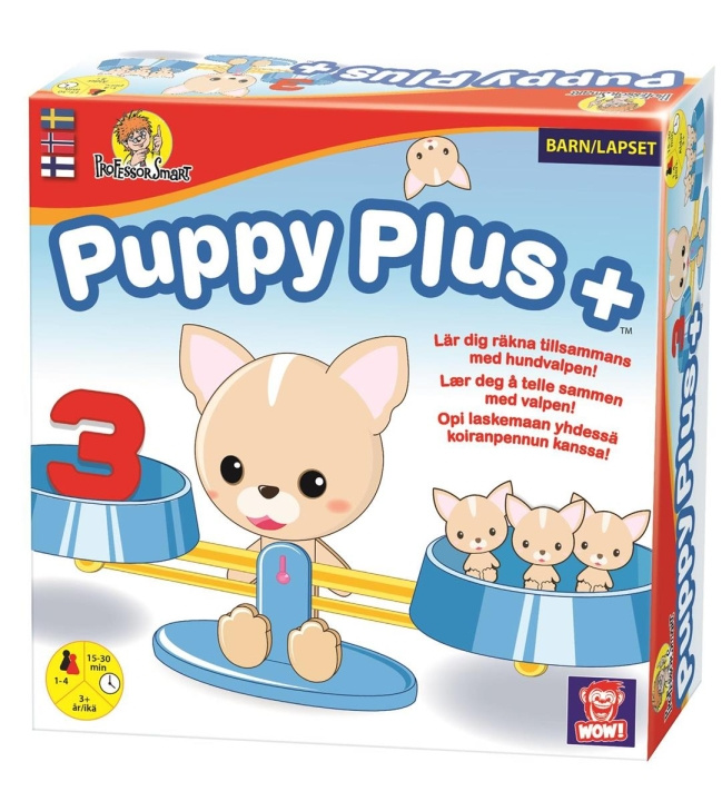 Plasto Puppy Plus+ (SE/FI/NO) in de groep SPEELGOED, KINDER- & BABYPRODUCTEN / Speelgoed / Bordspellen / Kinderspellen bij TP E-commerce Nordic AB (C81783)