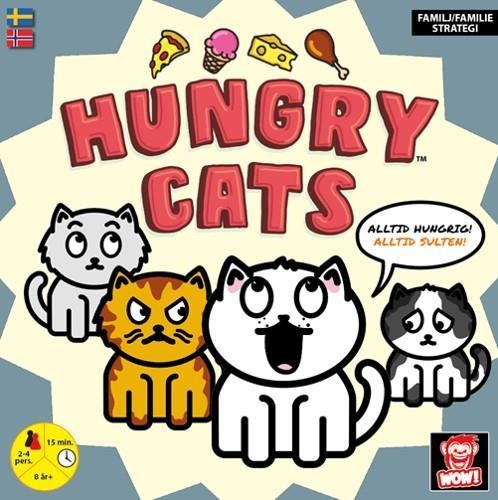 Plasto Hungry Cats (SE,NO) (Kinderspel van het jaar 2020 in Noorwegen) in de groep SPEELGOED, KINDER- & BABYPRODUCTEN / Speelgoed / Bordspellen bij TP E-commerce Nordic AB (C81784)