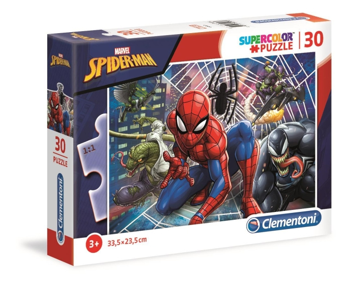 Clementoni 30 puzzels kinderen Spider-Man in de groep SPEELGOED, KINDER- & BABYPRODUCTEN / Speelgoed / Kinderpuzzel bij TP E-commerce Nordic AB (C81786)