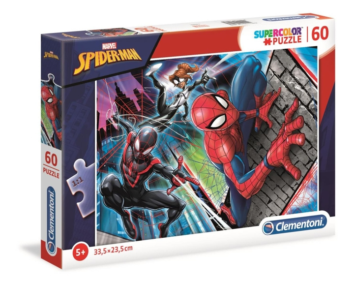 Clementoni 60 puzzels kinderen Spider-Man in de groep SPEELGOED, KINDER- & BABYPRODUCTEN / Speelgoed / Puzzels bij TP E-commerce Nordic AB (C81789)